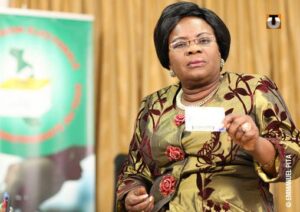 Mme Angèle Dola Aguigah, présidente de la CENI rep1