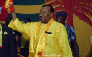 Gilchrist Olympio, président national de l'UFC